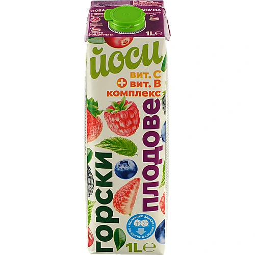 Напій Yoocy Дикі ягоди+вит.С-віт.В комплекс - 1 л