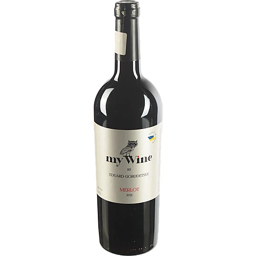 Вино My Wine Eduard Gorodetsky 0.75л мерло сухе червоне