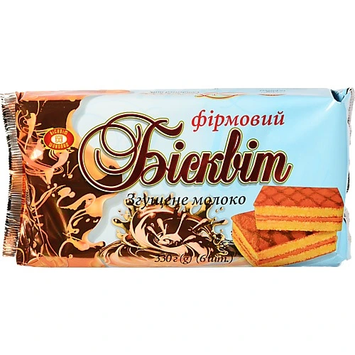 Бісквіт Фірмовий Згущене Молоко +К ХБФ 330г