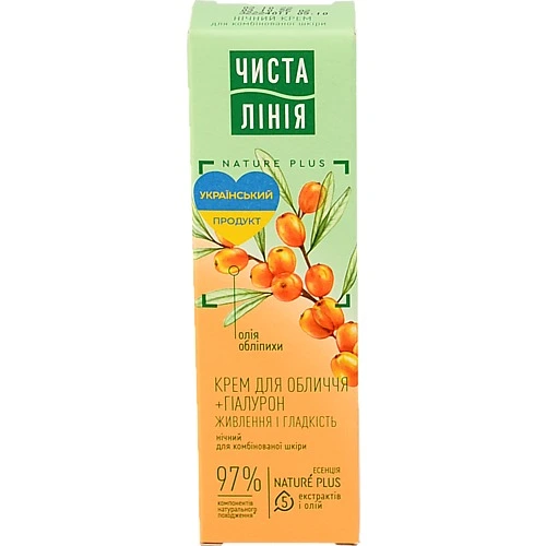 Крем д.обличчя Чиста лінія 42мл нічний д.н.шкірі