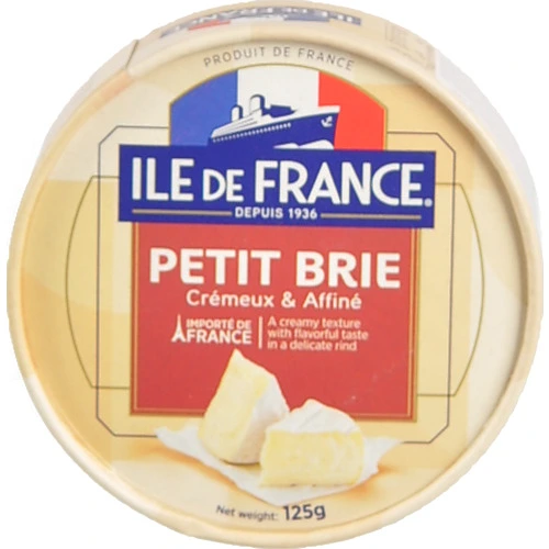 Сир м'який Petit Brie Ile de France к/у 125г