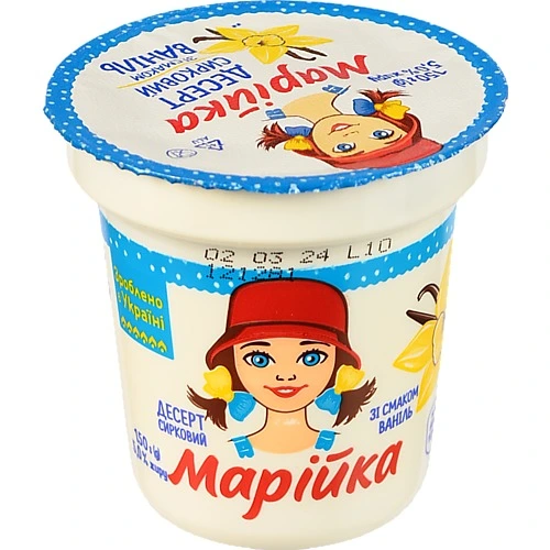 Десерт 5% сирковий Ваніль Марійка 150г