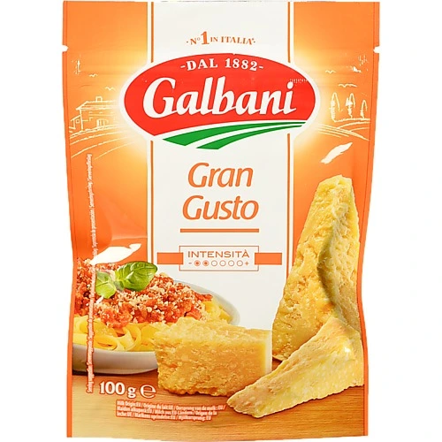 Сир Galbani Gran Gusto 35% твердий тертий 100г