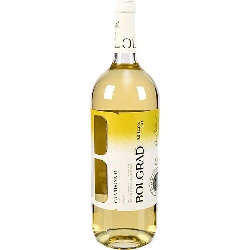 Вино Болград шардоне 1.5л біле сухе