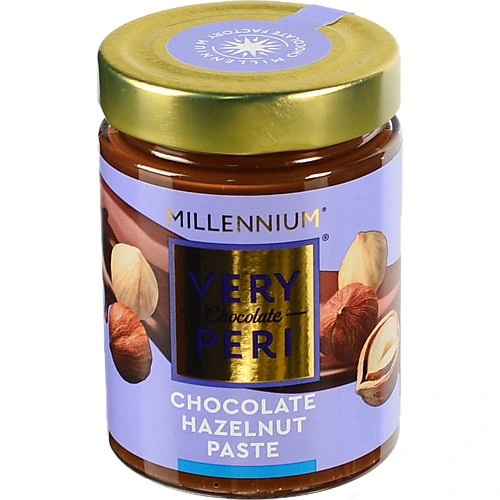 Паста горіхова з фундука з додаванням какао Very Peri Millennium с/б 360г
