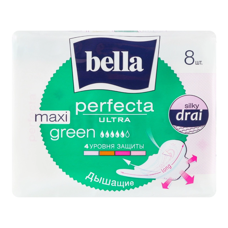 Прокладки Белла перфект максі грін