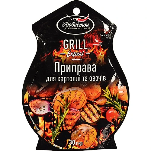 Приправа для картоплі та овочів Grill Expert Любисток 30г