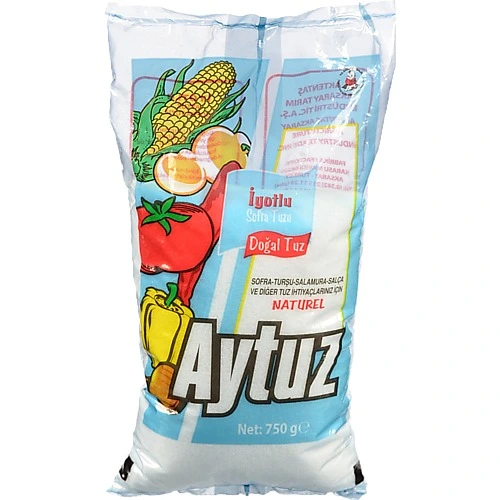 Сіль Aytuz 750г йодована харчова