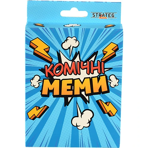 Гра настільна від 16років 30317 Комічні Меми Strateg 1шт