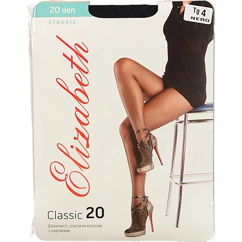 Колготи Elizabeth classic черн 20 s4