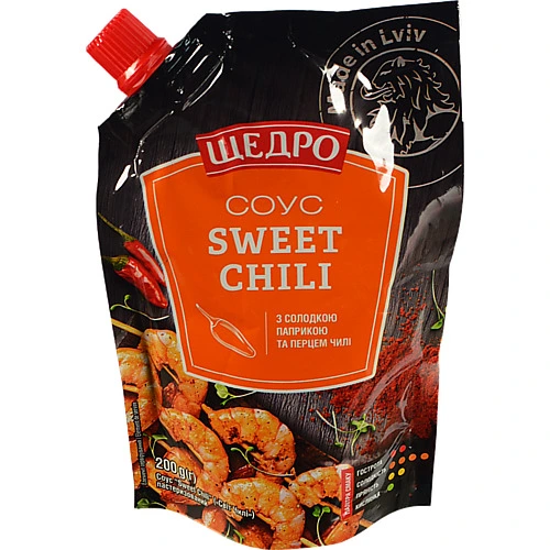 Соус Sweet Chili Щедро д/п 200г