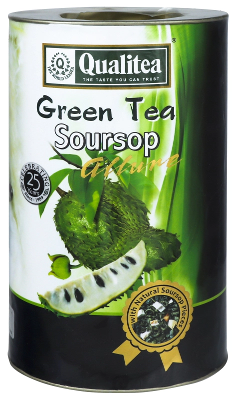 Чай Кволіті 100г зелений шматочкі саусепа в.ліст