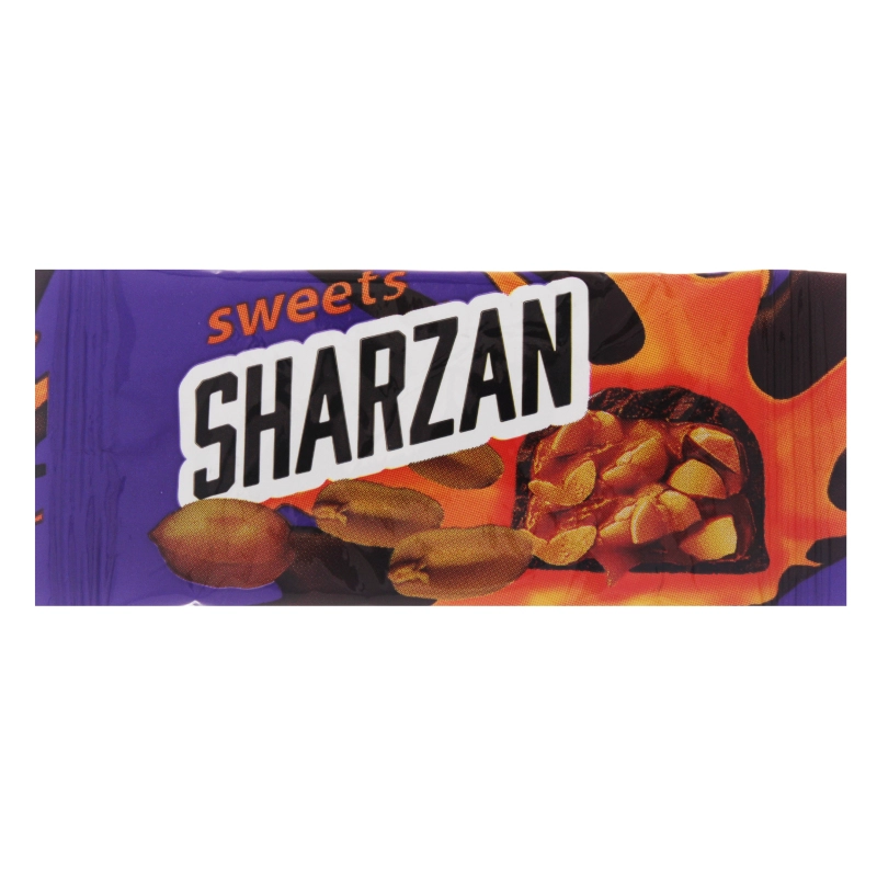 Цукерки глазуровані кондитерською глазур'ю з корпусом типу ірису Sharzan Lukas кг