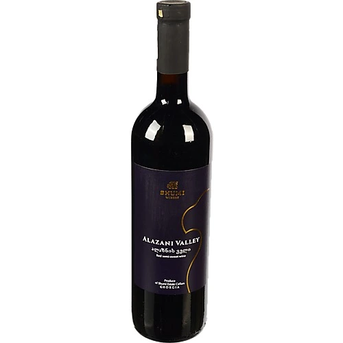 Вино Шумі 0.75л Алазанська долина напівсолодке червоне