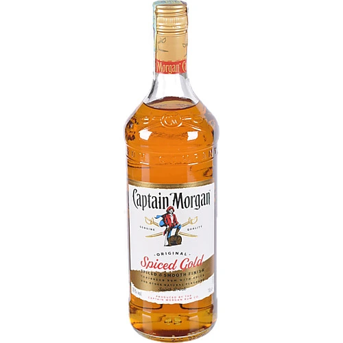 Алкогольний напій Captain Morgan 1л Spiced Gold