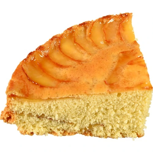 Шарлотка з яблуком