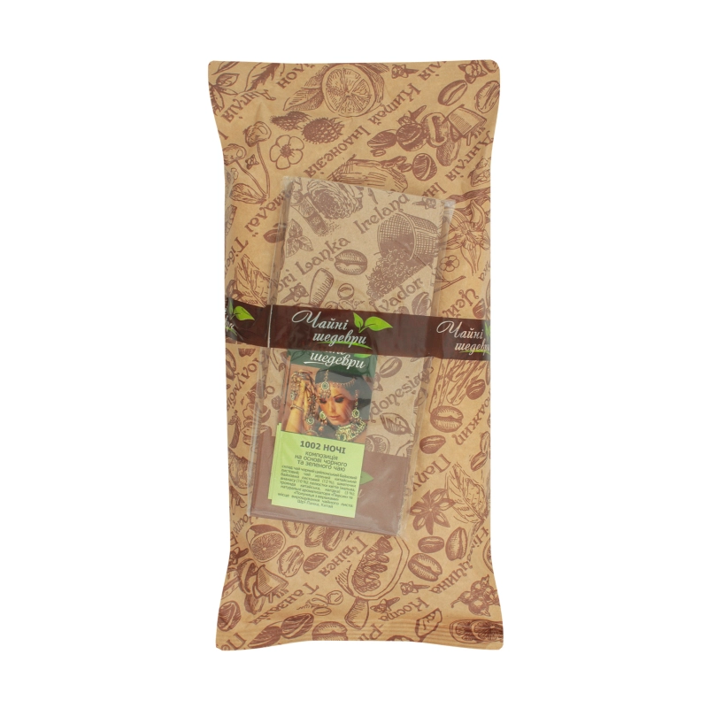 Чай Чайні шедеври 1002 НОЧІ на основі чорного та зеленого чаю