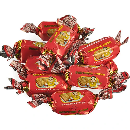 Цукерки Sweet Melodies бабусина ласка шоколадна глазур