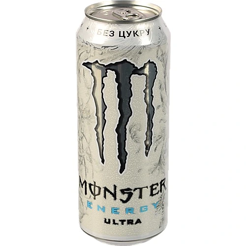 Напій енергетичний безалкогольний сильногазований Ultra Monster Energy з/б 500мл