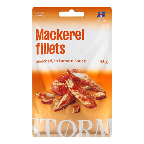 Філе скумбрії бланшоване в томатному соусі Storm м/у 115г