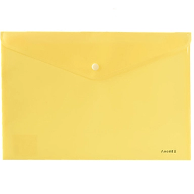 Папка на кнопці. А4. Pastelini. жовта