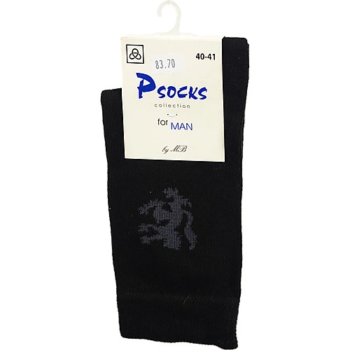 Шкарпетки чол. Лев т.сірі 40-41р.