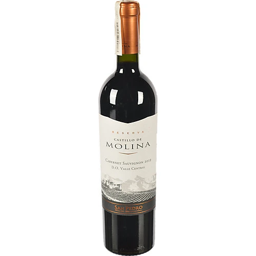 Вино Кастільо де Моліна 0.75л каберне совіньйон