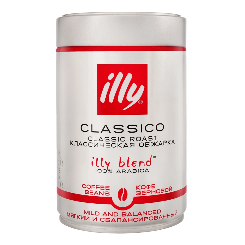 Кава натуральна зернова Illy з/б 250г