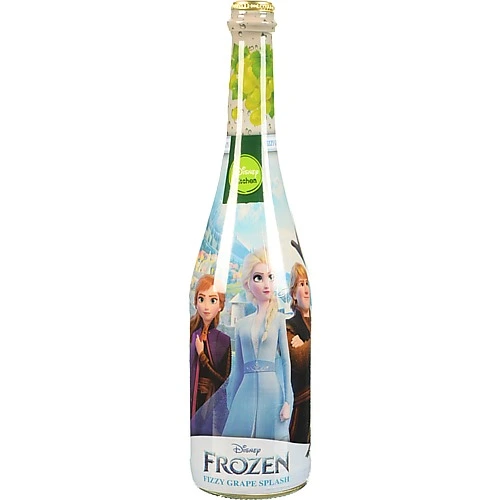 Напій безалкогольний газований Fizzy Grape Splash Frozen Disney Vitapress 0,75л
