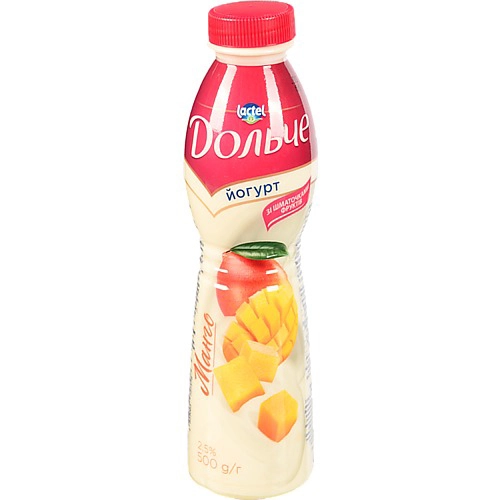 Йогурт Дольче Манго 2.5% питний 500г
