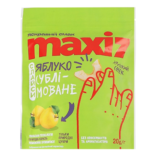 Яблуко Maxi 7 20г сублімоване слайси