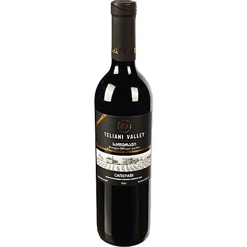 Вино Теліані Вели 0.75л сапеварі сухе червоне