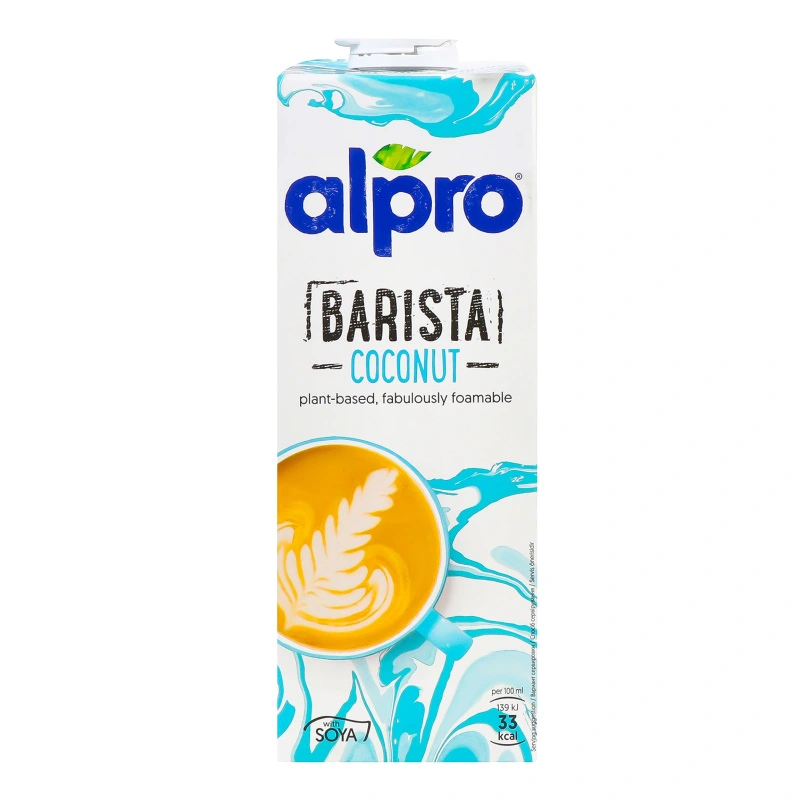 Напій кокосовий з соєю Barista Alpro 1л
