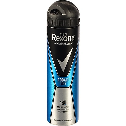Антиперспірант аерозоль Cobalt Dry MotionSense Rexona Men 150мл