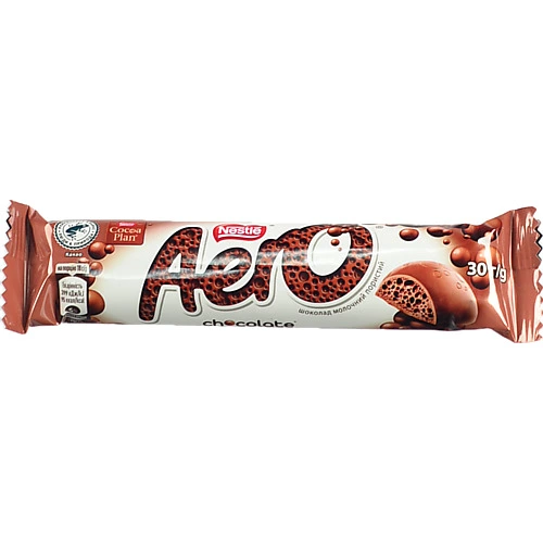 Шоколад Аеро 30г молочний