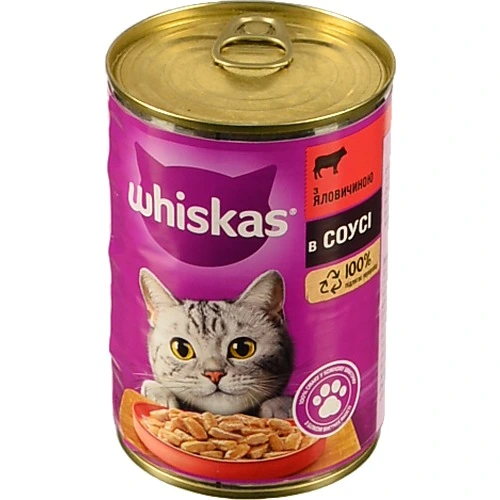 Корм Віскас 400г яловичина