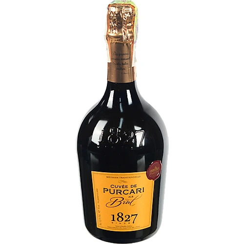 Вино ігристе 0.75л 12.5% біле брют Cuvee De Purcari Purcari пл