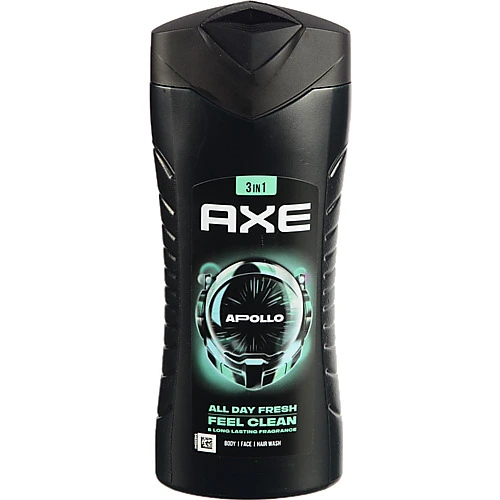 Гель д.душу та шампунь Aхе 400мл аполло