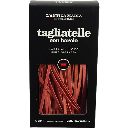 Паста Lantica Madia 250г яєчна Tagliatelle з вином Barolo