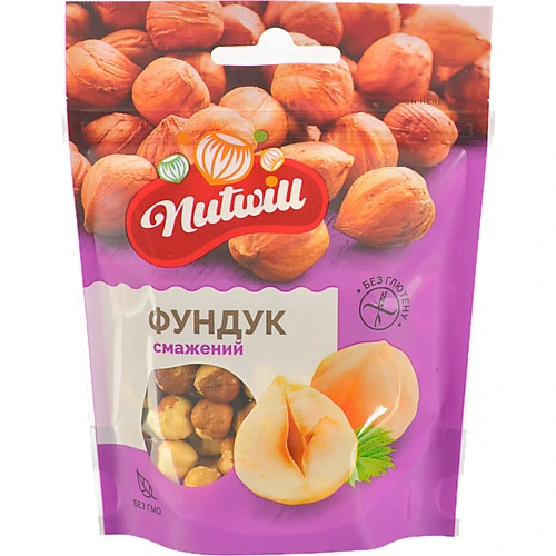 Фундук смажений Nutwill д/п 100г