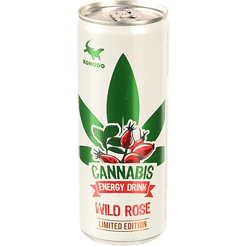 Енергетичний напій Komodo 0.25л канабіс барбарис з.б
