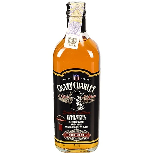 Віскі Crazy Charley Limited Edition 3YO 0.5л 40%