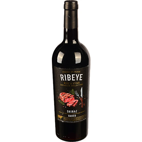 Вино Ribeye 0.75л 13% шираз червоне сухе IGP