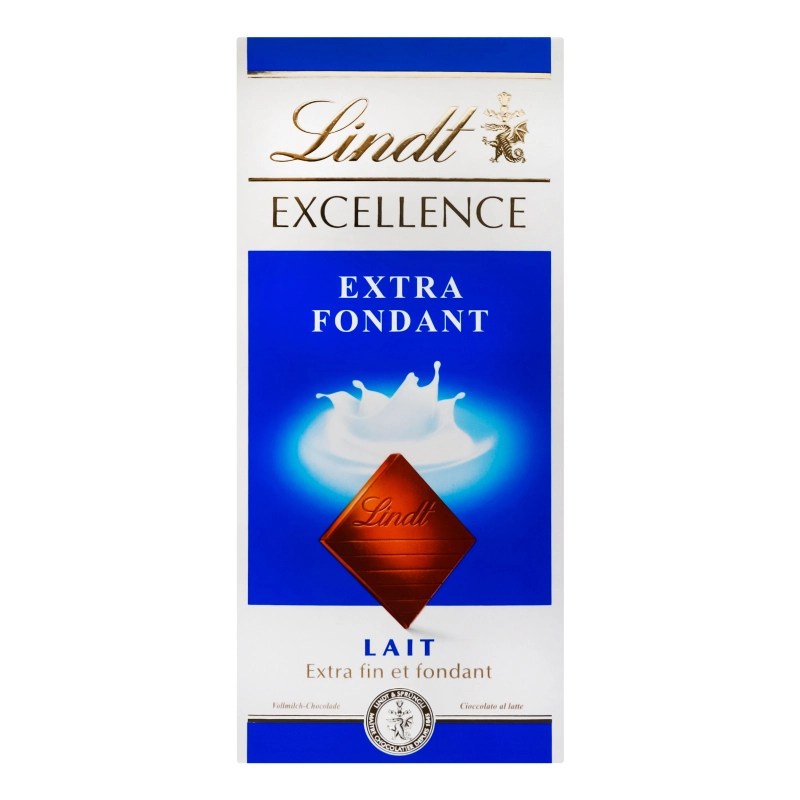 Шоколад молочний Extra Fondant Excellence Lindt к/у 100г