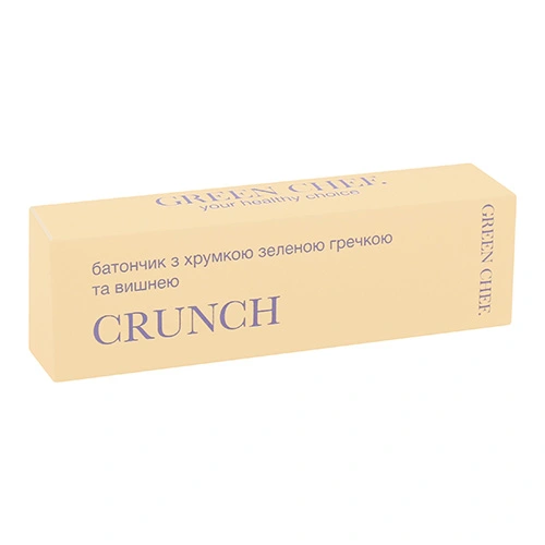 Батончик Green Chef Crunch хрумка гречка-вишня, 50 г