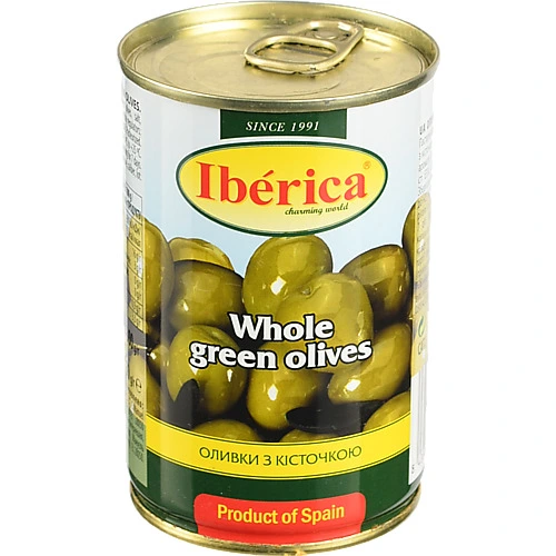 Оливки з кісткою Iberica з/б 300г