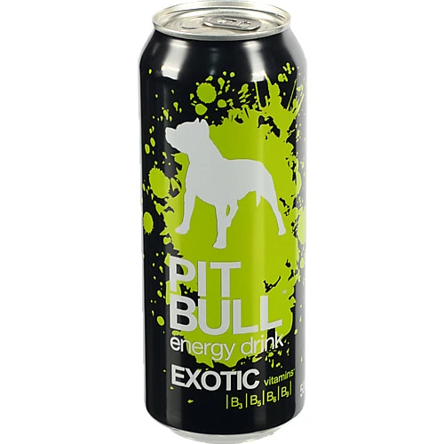 Напій енергетичний безалкогольний сильногазований Exotic Pit Bull з/б 500мл