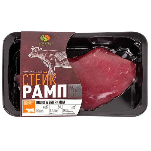 Стейк яловичини порц.охол.Rump steak