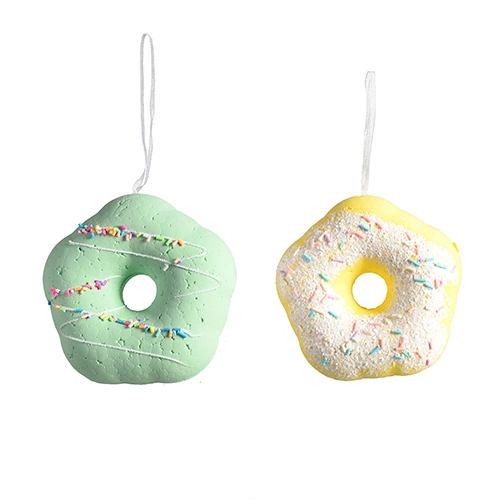 Набір декору новорічного з піни Донат 2шт