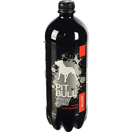 Напій енергетичний Pit Bull 1л silver пет
